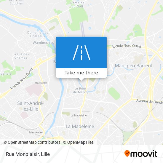 Rue Monplaisir map