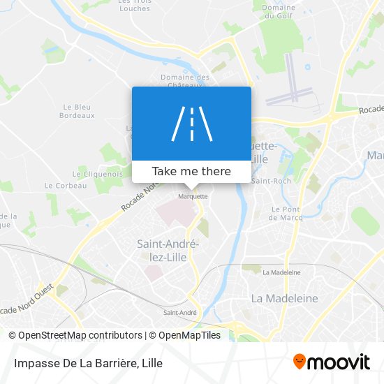 Impasse De La Barrière map