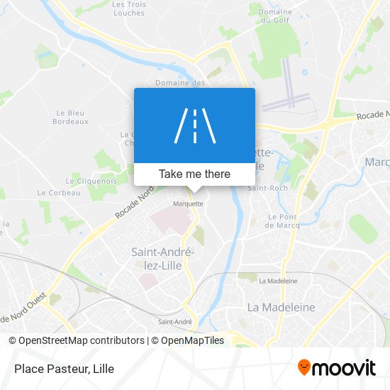 Place Pasteur map
