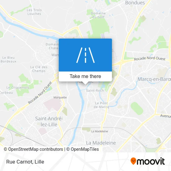 Rue Carnot map