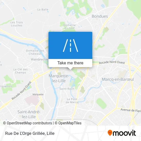 Rue De L'Orge Grillée map