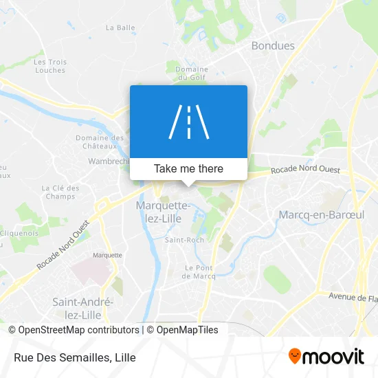 Rue Des Semailles map