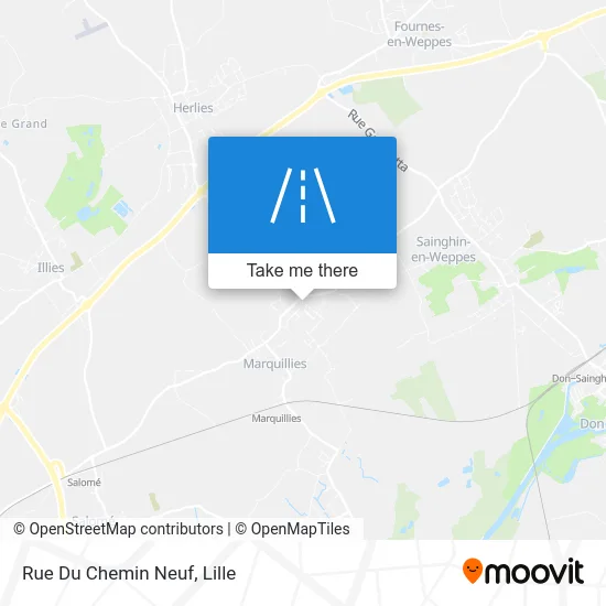 Rue Du Chemin Neuf map