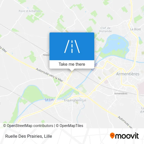 Ruelle Des Prairies map