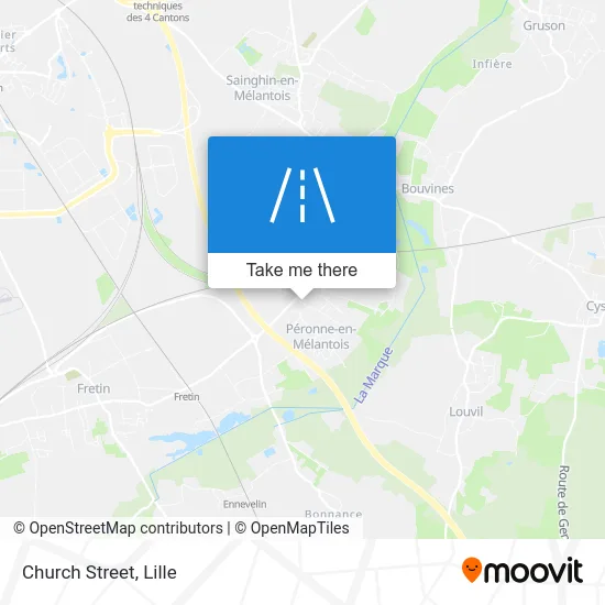 Rue De L'Église map