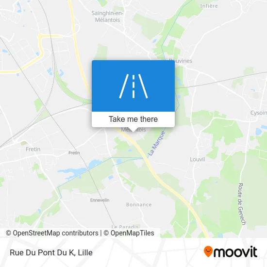 Rue Du Pont Du K map