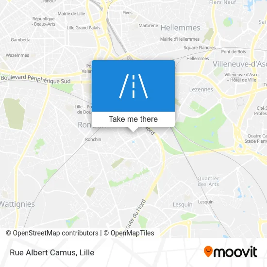 Rue Albert Camus map