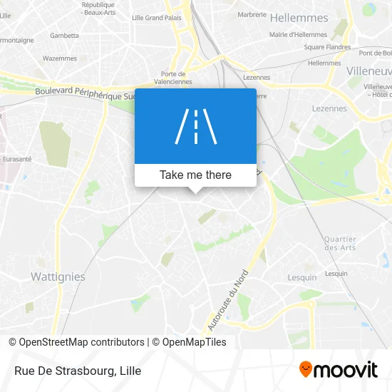 Rue De Strasbourg map