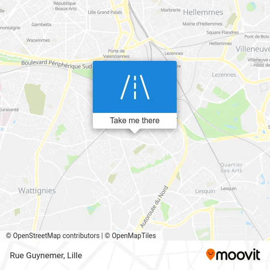 Rue Guynemer map