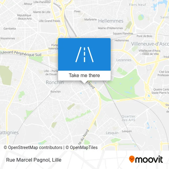 Rue Marcel Pagnol map