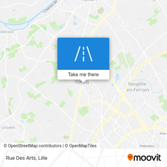 Rue Des Arts map