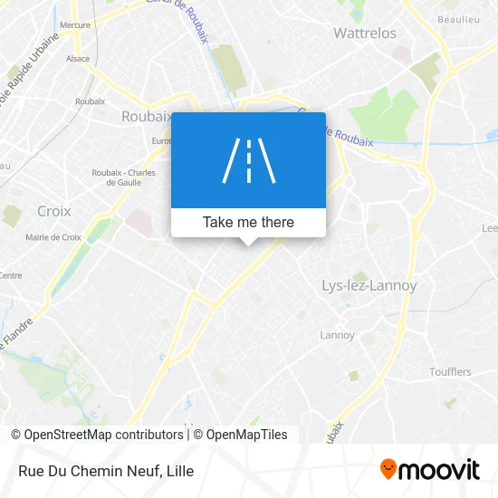 Rue Du Chemin Neuf map