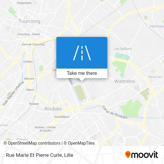 Rue Marie Et Pierre Curie map