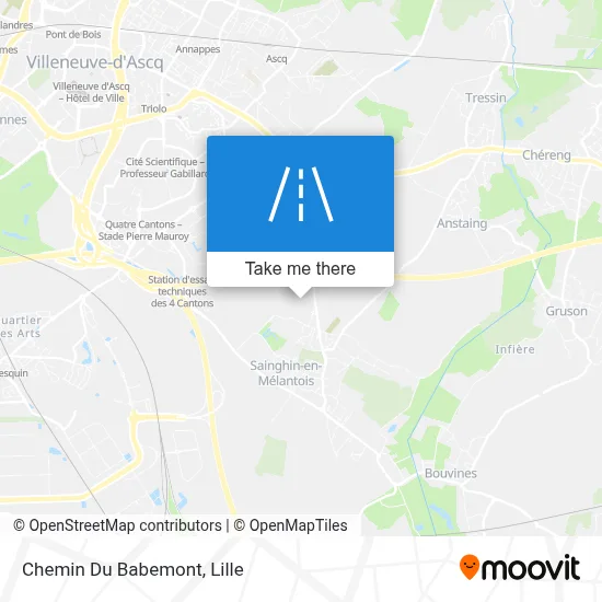 Chemin Du Babemont map