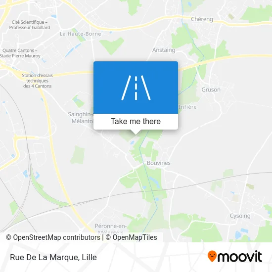 Rue De La Marque map