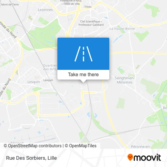 Rue Des Sorbiers map