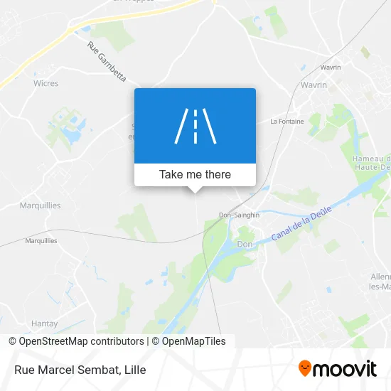 Rue Marcel Sembat map