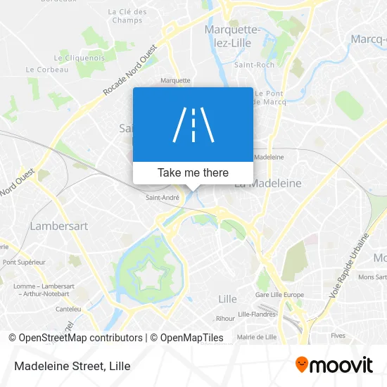 Rue De La Madeleine map