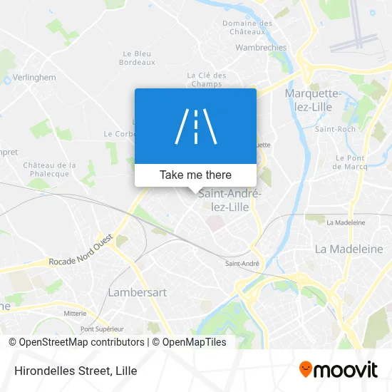 Rue Des Hirondelles map