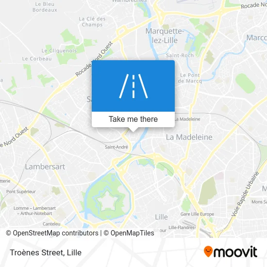 Rue Des Troènes map