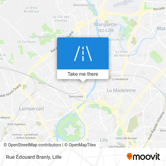 Rue Édouard Branly map