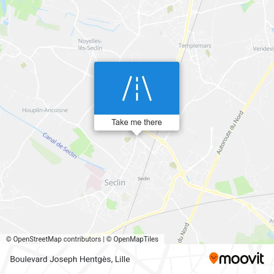Boulevard Joseph Hentgès map
