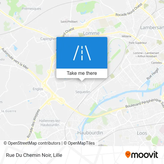 Rue Du Chemin Noir map