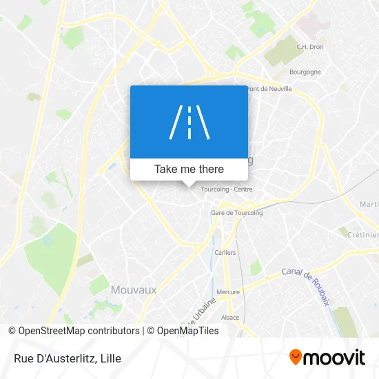 Rue D'Austerlitz map