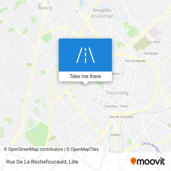 Rue De La Rochefoucauld map