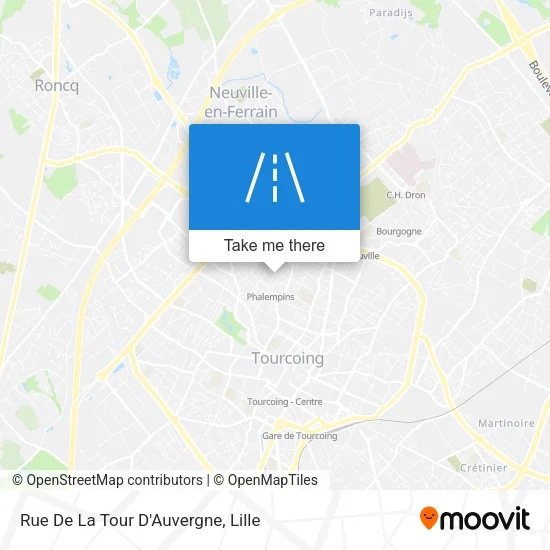 Rue De La Tour D'Auvergne map