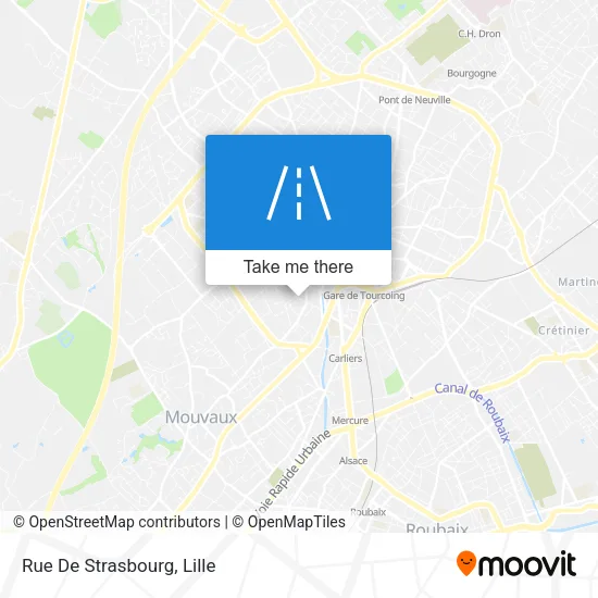 Rue De Strasbourg map
