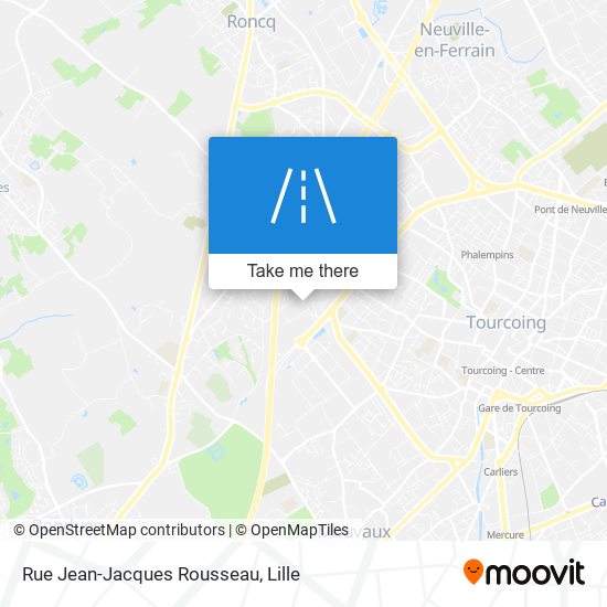 Rue Jean-Jacques Rousseau map