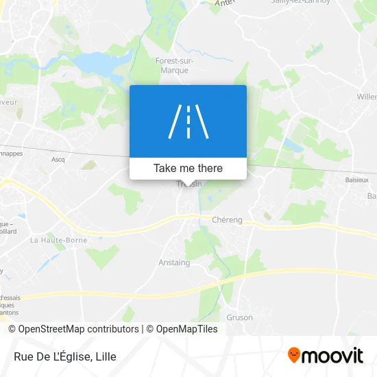 Rue De L'Église map