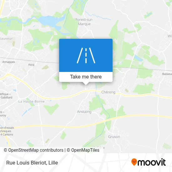 Rue Louis Blériot map