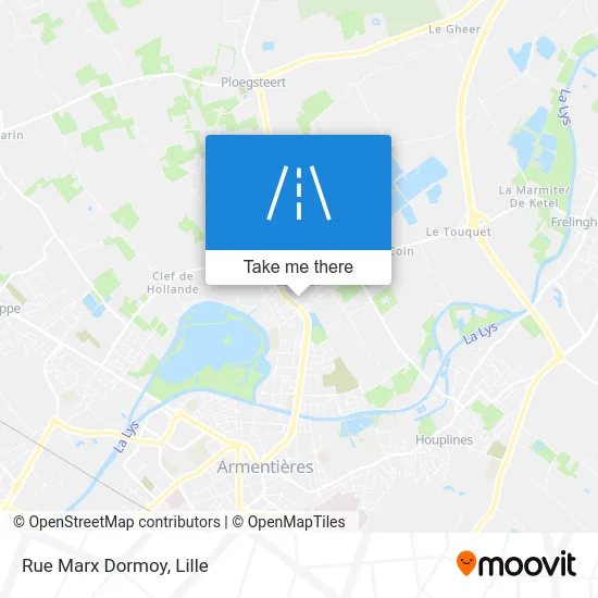 Rue Marx Dormoy map