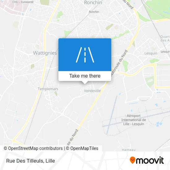 Rue Des Tilleuls map