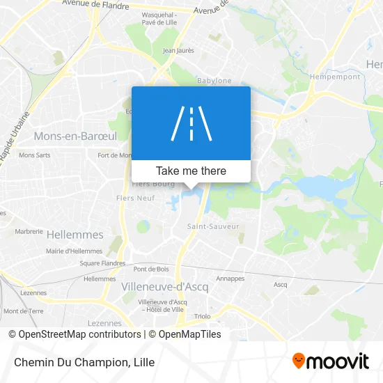 Chemin Du Champion map