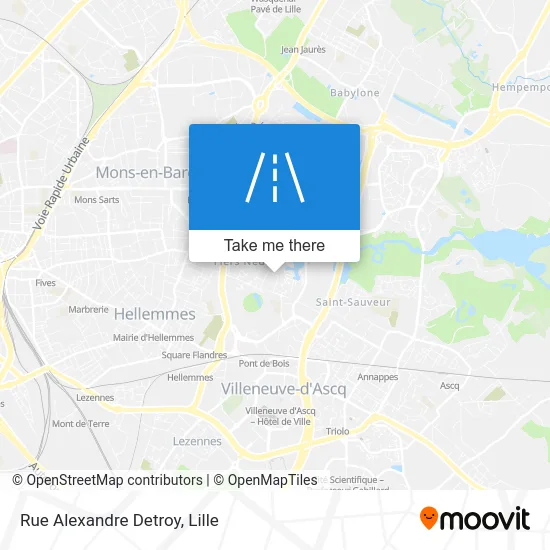 Rue Alexandre Detroy map