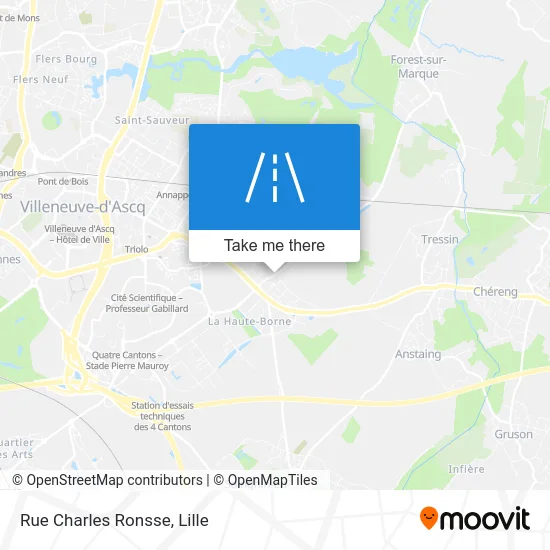 Rue Charles Ronsse map