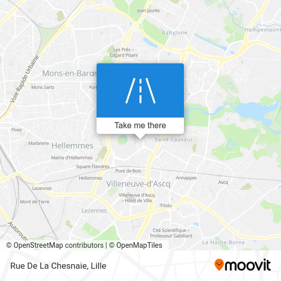 Rue De La Chesnaie map