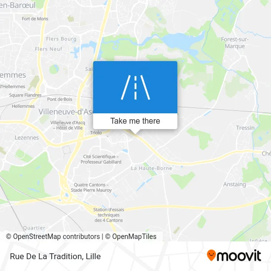 Rue De La Tradition map