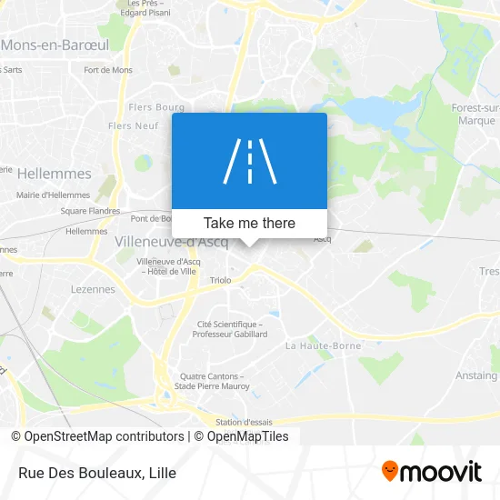 Rue Des Bouleaux map