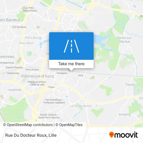 Rue Du Docteur Roux map