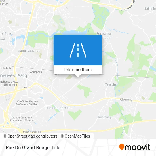 Rue Du Grand Ruage map