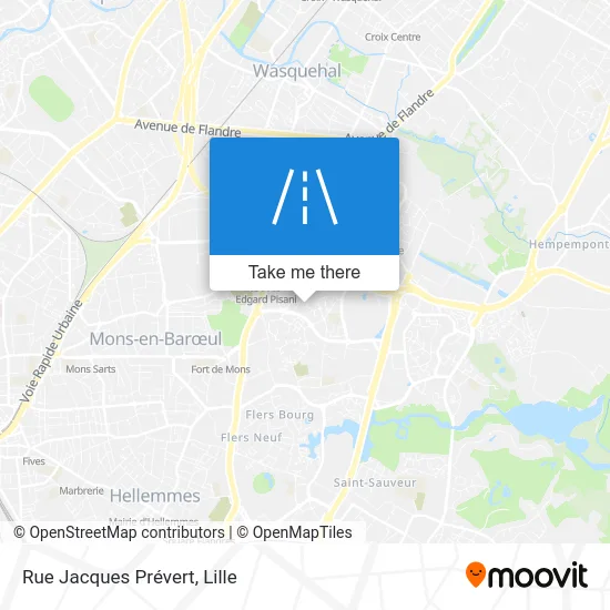 Rue Jacques Prévert map