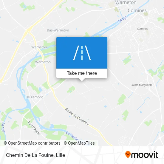 Chemin De La Fouine map