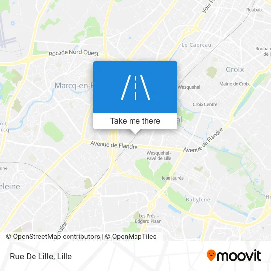 Rue De Lille map