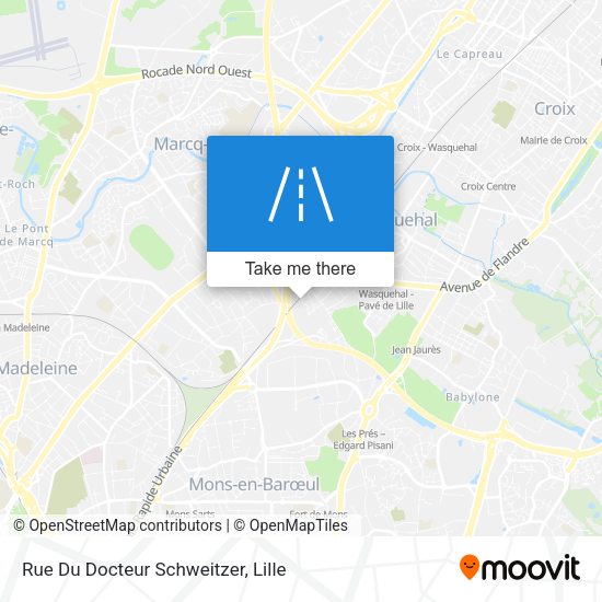 Rue Du Docteur Schweitzer map