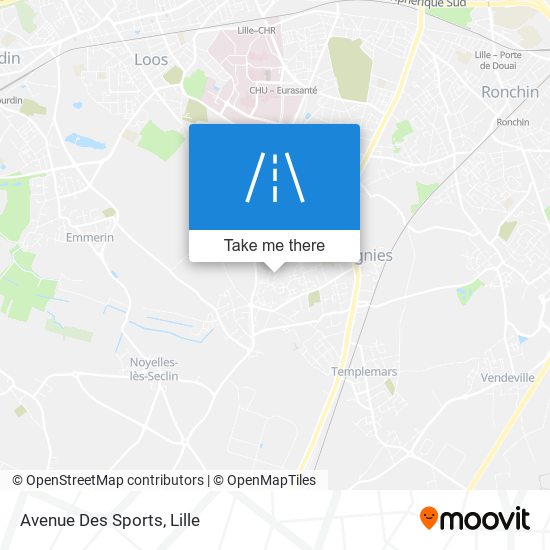 Avenue Des Sports map