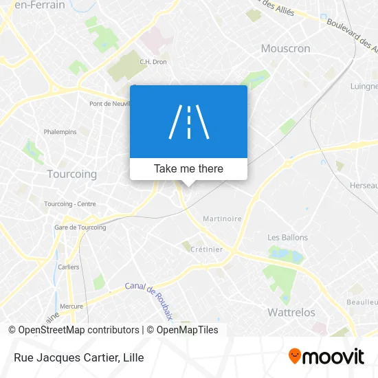 Rue Jacques Cartier map